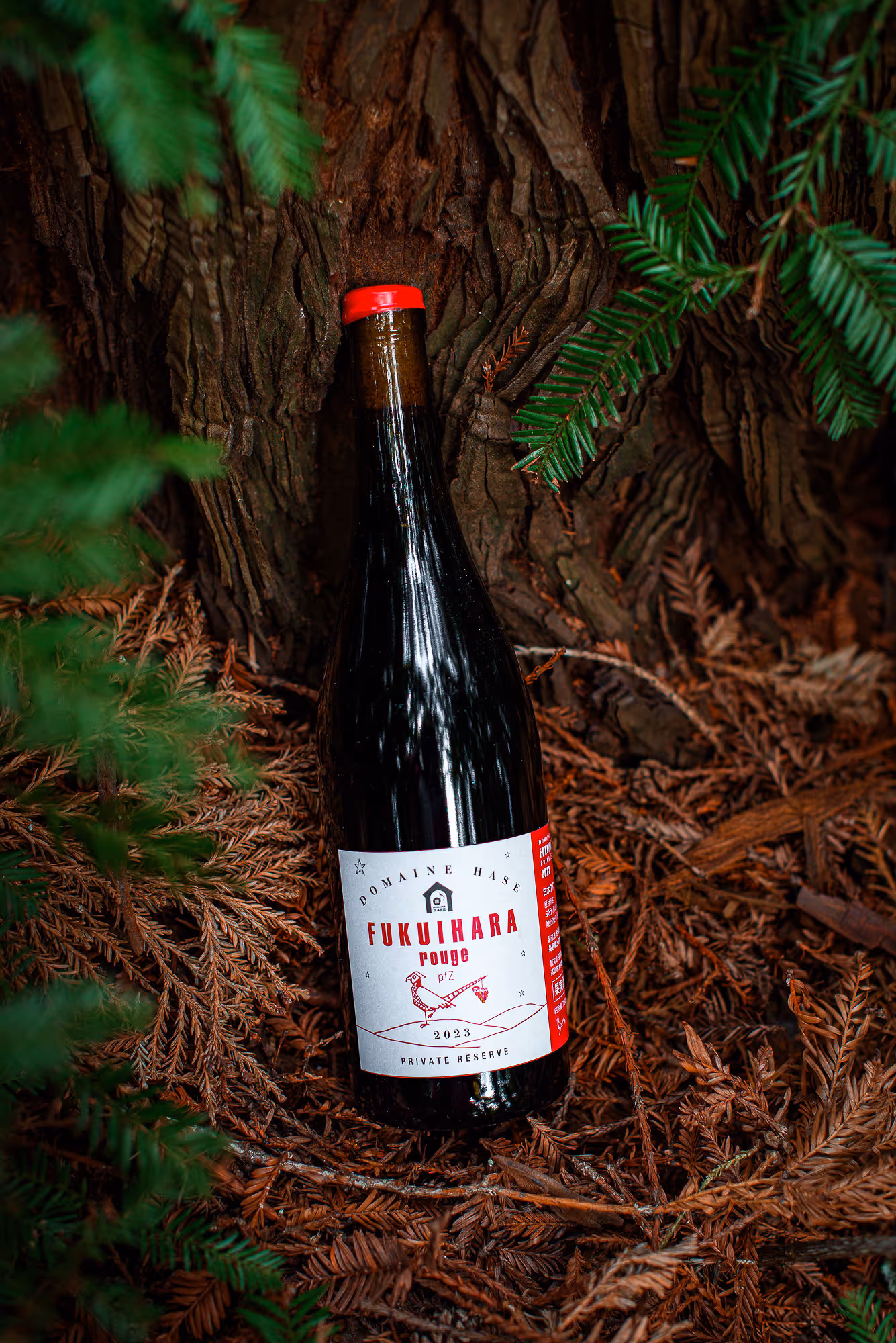 Fukuihara Rouge pfz Private Reserve bottle