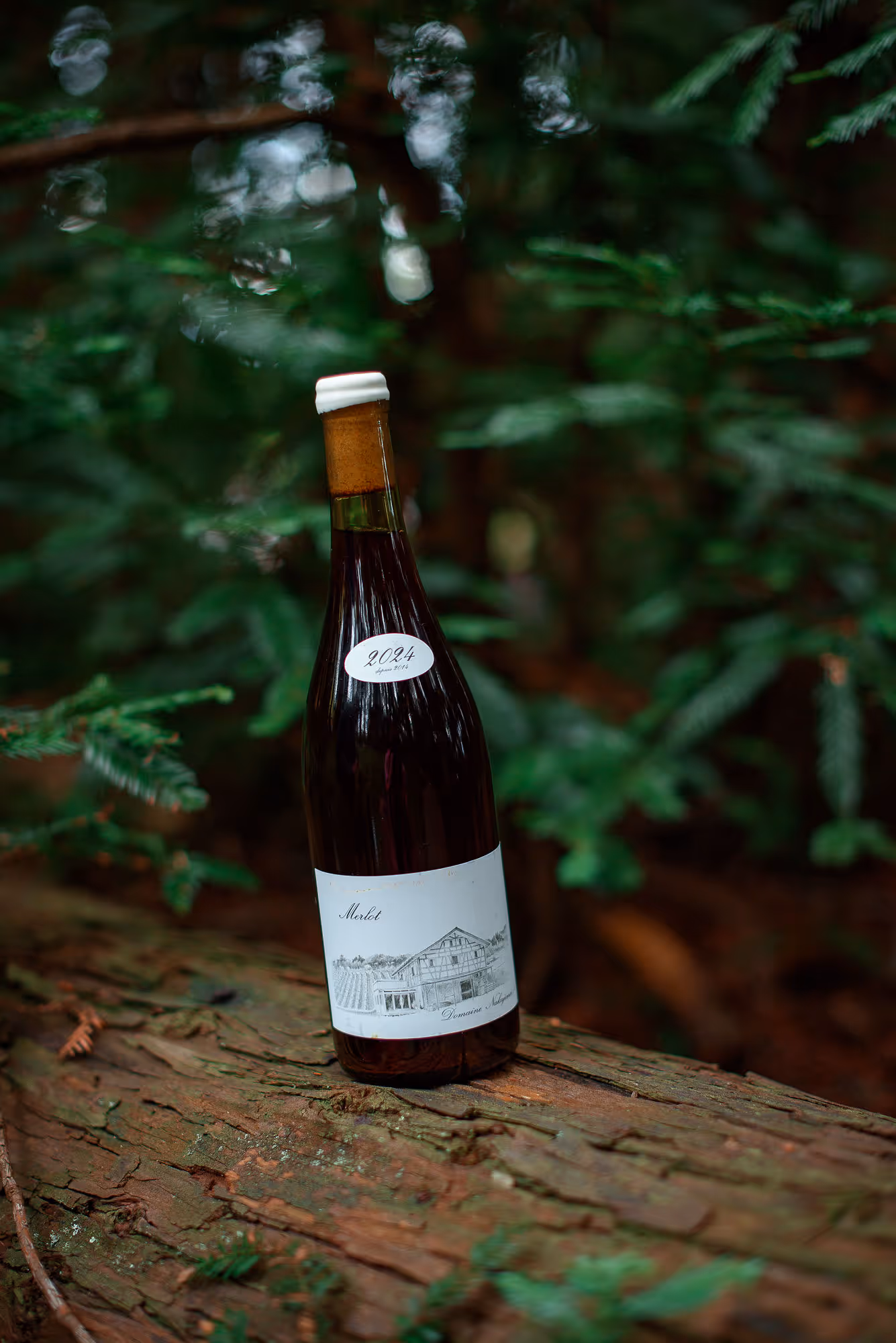 Merlot bottle